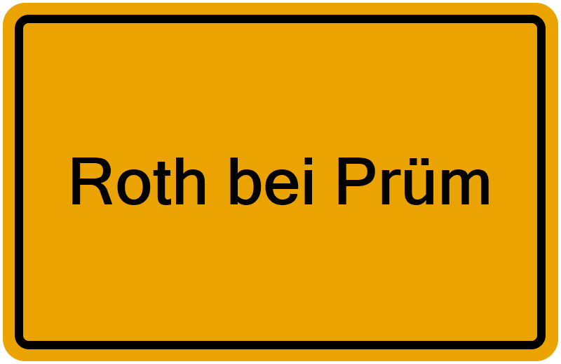 Handelsregister Roth bei Prüm